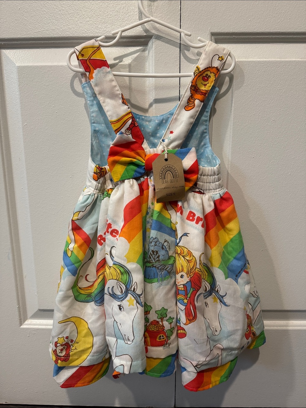Rainbow Brite Custom Dress - Picture 3 of 6